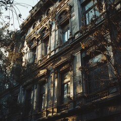 Stunning view of a historic building showcasing its architectural beauty and rich history.