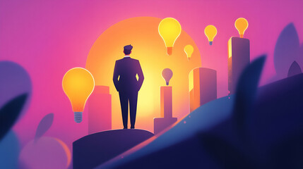 A captivating animation showcasing the journey of a successful