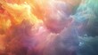 © MrHamster - Abstract Swirling Cloud-Like Formation in Pastel Colors