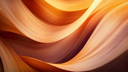 Wall Mural - Captivating Fluid Motion Abstract with Swirling Curves and Colorful Gradients