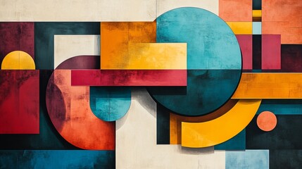 Poster - Abstract Geometric Art.