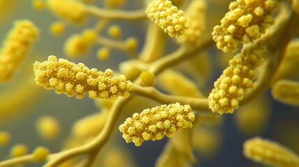 A highly detailed and realistic close-up of this bacteria: **Tannerella forsythia** - Associated with periodontal disease and gum infections.