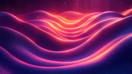 abstract neon backgroun of dynamic glowing lines modern fantastic wallpaper