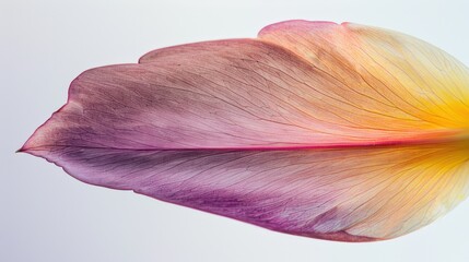 Sticker - Close-up of a Colorful Leaf