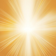 Wall Mural - Sun rays background with gradient color, white and gold, vector illustration