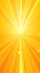 Wall Mural - Sun rays background with gradient color, white and gold, vector illustration