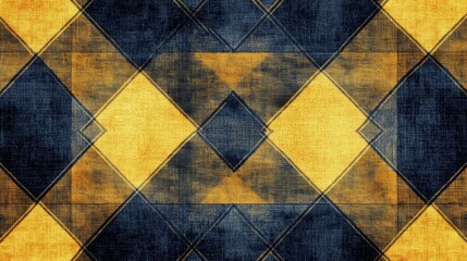 Canvas Print - Geometric Abstract Art Pattern