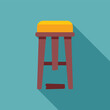 © anatolir - Once loved bar stool now stands damaged, a symbol of revelry gone wrong