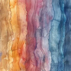 abstract wood texture painting watercolor vector illustration for background