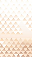 tan thin barely noticeable triangle background pattern isolated on white background with copy space 