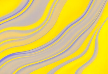 Wall Mural - Abstract blue and yellow shapes wave background