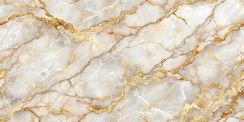 Poster - Abstract White and Gold Marble Texture, Marble, Texture, Background