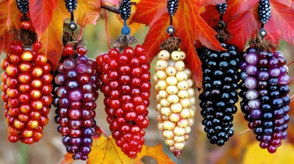 Canvas Print - colorful corn