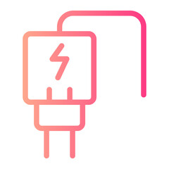 Sticker - charger gradient icon