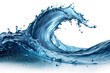 © Big - Water wave splash Isolated on transparent background