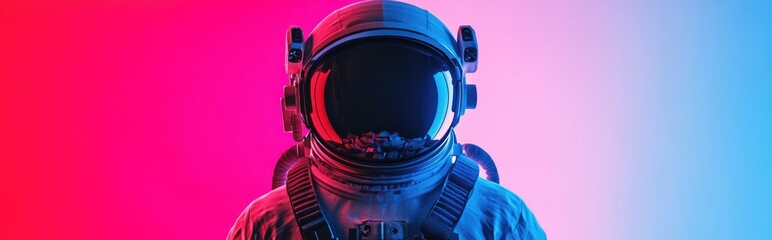 Aufkleber - Astronaut in a white background 3D cartoon rendering and illustration