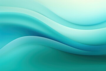 Turquoise abstract nature blurred background gradient backdrop. Ecology concept for your graphic design, banner or poster blank empty with copy space