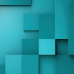 Turquoise minimalistic geometric abstract background with seamless dynamic square suit for corporate, business, wedding art display products 