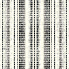 Wall Mural - Monochrome Grain Variegated Stripes Pattern