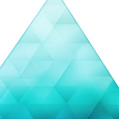 Turquoise thin barely noticeable triangle background pattern isolated on white background with copy space texture for display products blank copyspace 