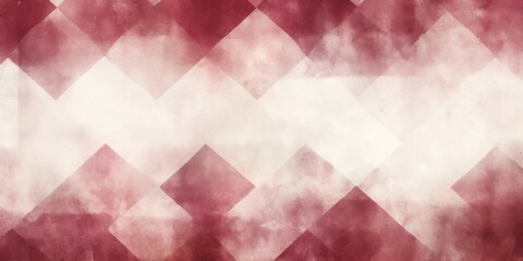 Vintage maroon checkered watercolor background