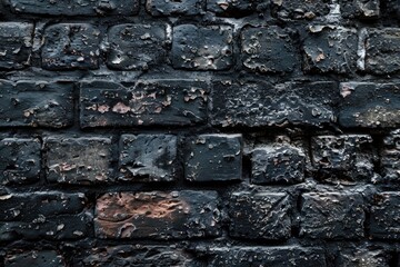 Poster - Fire hydrant positioned next to a brick wall, suitable for urban or modern scenes