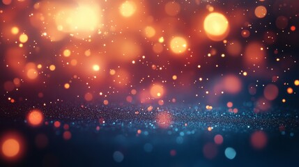 Poster - Bokeh Lights Abstract Background