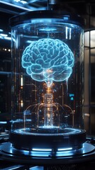 Sticker - quantum computer with brain