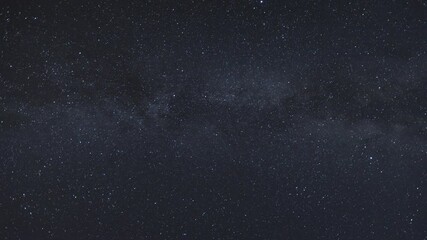 Wall Mural - The Milky Way moving across the night sky. Captures the mesmerizing motion of stars and cosmic detail in a clear, dark sky