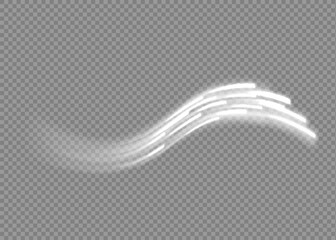 Wall Mural - glowing high speed. abstract technology background concept. motion speed and blur. glowing white spe