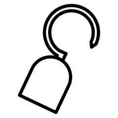 Sticker - hook icon 