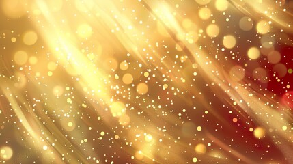 Wall Mural - Gold_Background_vector_Red_christmas_background