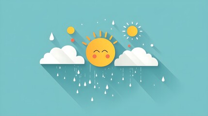 Wall Mural - a flat design of a minimalist photo editing app with intuitive tool placement