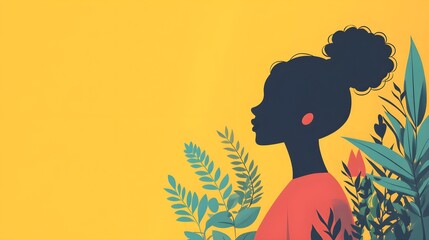 Wall Mural - flat design of a social media app with consistent button styles and typography
