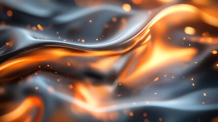 Poster - Metal blurred abstract background banner : Generative AI