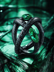 Poster - Emerald Ring Detail.