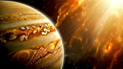 jupiter and the sun