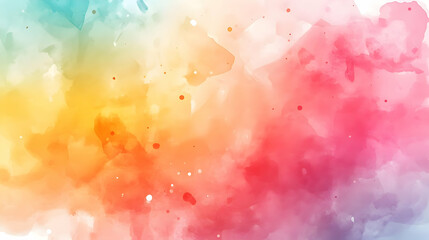 Wall Mural - Abstract Watercolor Background with Blending Colors