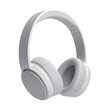 © Ziyon - White wireless headphones on white background