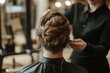 © GHArtwork - women getting their hair done in the salon, hairdo, hairstyle, hair salon