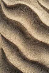 Poster - Sandy Ocean Waves Close Up