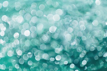 Mint Color. Defocused Abstract Background of Turquoise, Green, and Blue Sea Water Gradient. Summer Tones in Pastel Colors.