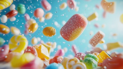 Canvas Print - Candies in Air