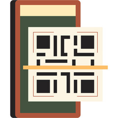 Sticker - Qr Code Illustration