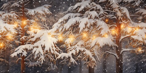 Wall Mural - usmanbaloch1233_22992__Snowy_fir_branches_-32B2A.jpg