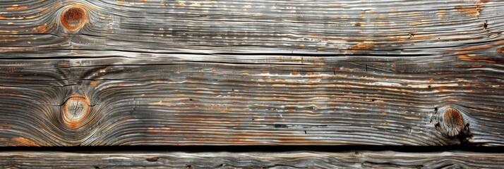 Wall Mural - Aged wood panel