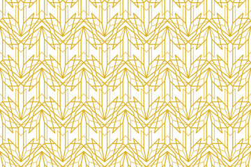 Wall Mural - Seamless abstract pattern, Art Deco pattern, Vintage antique pattern background decorative graphic design wallpaper background for your design , vector illustration