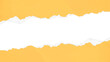 © Milaana_Studio - orange and white torn papaer background