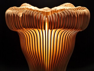 Poster - Wooden Lamp.