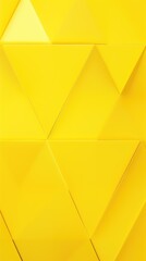 Wall Mural - Yellow thin barely noticeable triangle background pattern isolated on white background with copy space texture for display products blank copyspace 